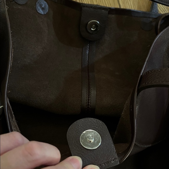 Lazaro Since 1945 Genuine Leather Brown Shoulder Bag - Picture 9 of 9